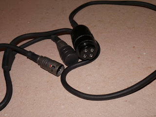 Соединительный кабель для шлемофона радиостанции Р-855