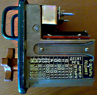 Внешний вид блока ЗУ пульта управления радиостанцией Р-863М